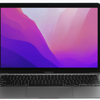 Macbook Air 2020 (13 дюймов, M1, 16GB) , активированный (рус. раскладка) Space Gray 256gb