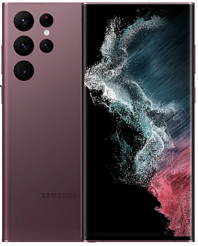 Samsung Galaxy S22 Ultra Snapdragon  Бургунди 128gb б/у
