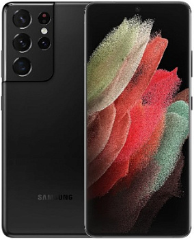 Samsung Galaxy S21 Ultra  Черный фантом 128gb б/у